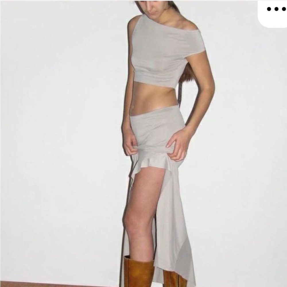 Paloma Wool Set Cupro Papiro Skirt and Top